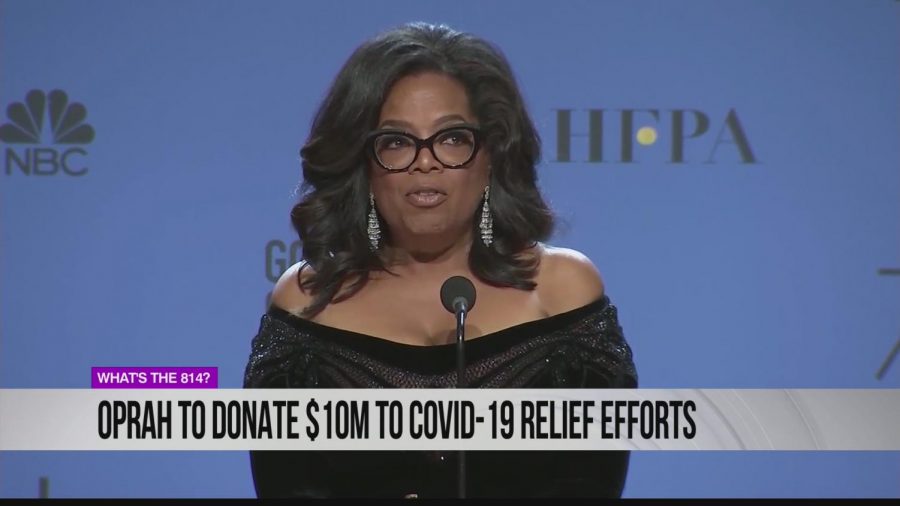 Oprah Winfrey pledges to donate $10 million to COVID-19 organizations in hopes to help those in need.