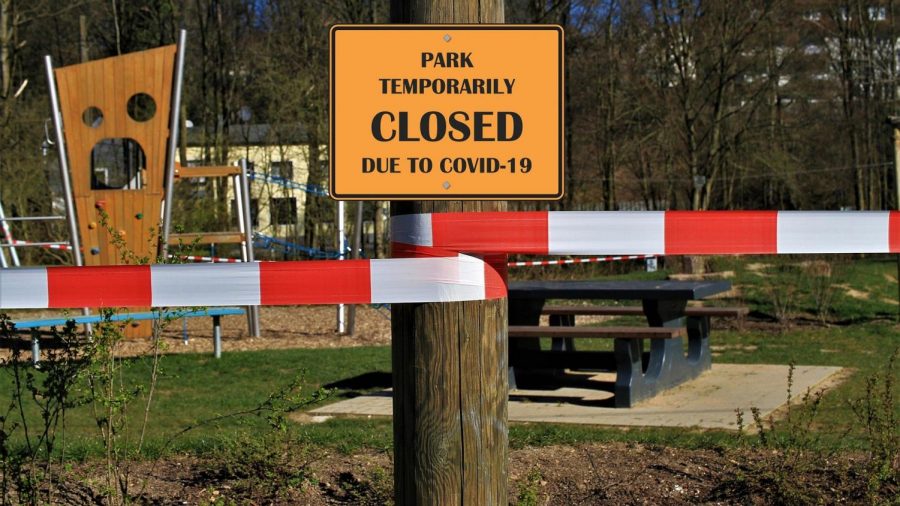 Many public facilities have been closed in an effort to stop the spread of COVID-19, further reducing the area available to the public.