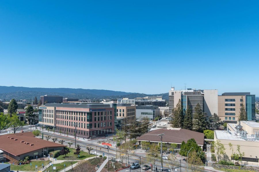 The project was approved by the Redwood City Planning Commission in 2018, and is part of a greater plan to modernize the campus. The building opens to the public on April 27, 2021. 