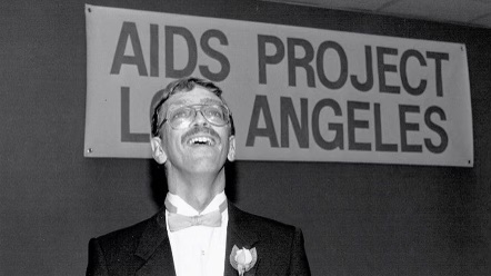 Activist Steve Peters works towards decreasing the prejudice towards people with AIDS.