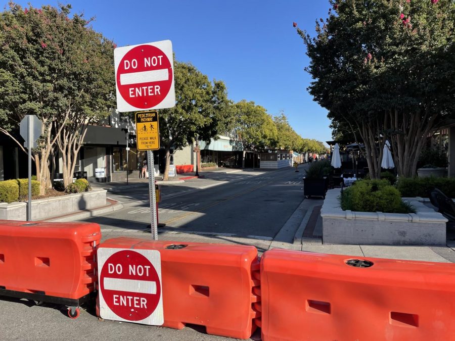 The city of San Carlos closed off Laurel Street, making the street pedestrian-only access. “Some of the roads, like on Laurel street, were closed to accommodate outdoor dining and parklets to help our businesses,” Haque said.
