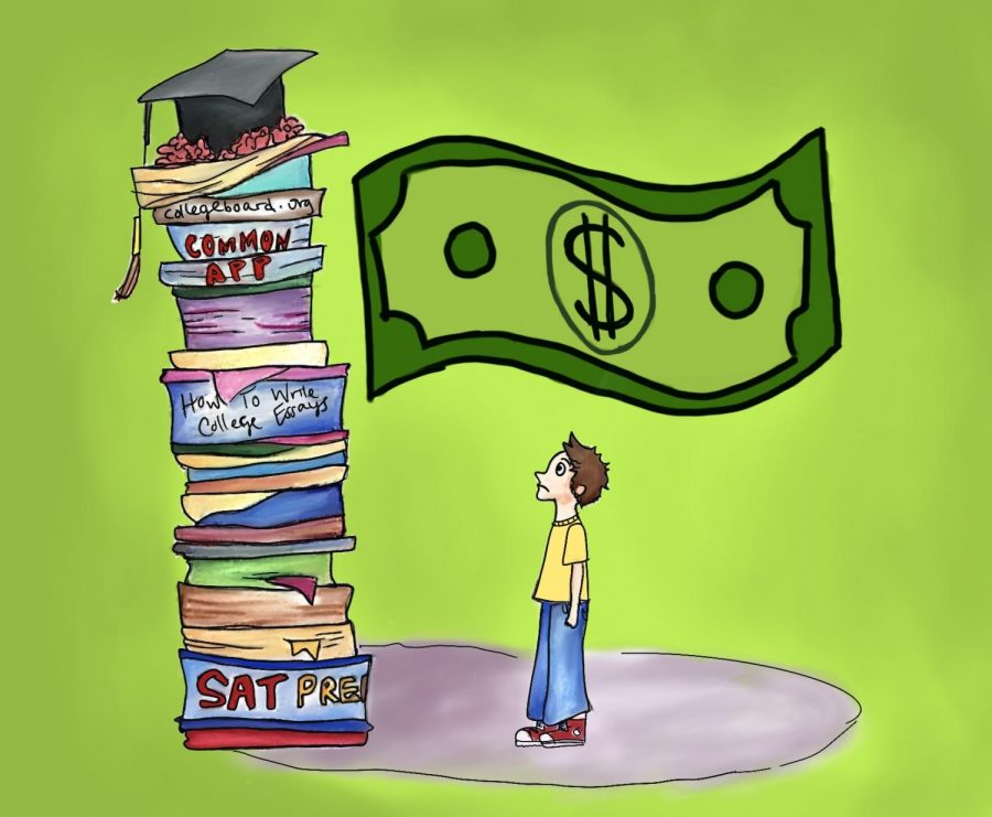 Students applying to colleges face a long and challenging process and generally do not consider the large sum of money that it will cost them. 