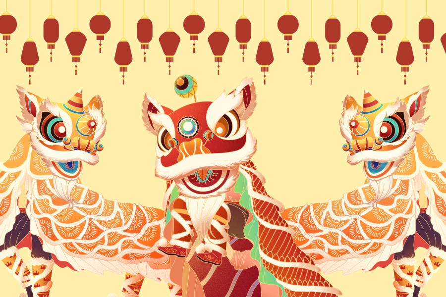Lunar New Year can be celebrated with lion dances, lighting firecrackers, and spending time with family.