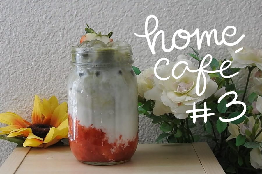 Home Café Ep. 3: Matcha Strawberry Layered Latte