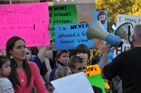 Protests for changing the way education funding works have become commonplace in American society.
