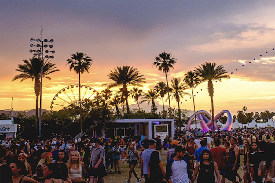 Over 200,000 people around the country travel to attend Coachella each year.