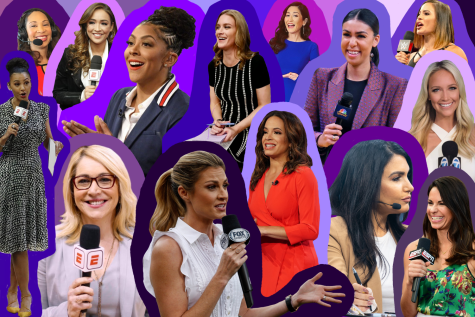 As of 2021, only 14.4% of professional sports reporters identify as female.
