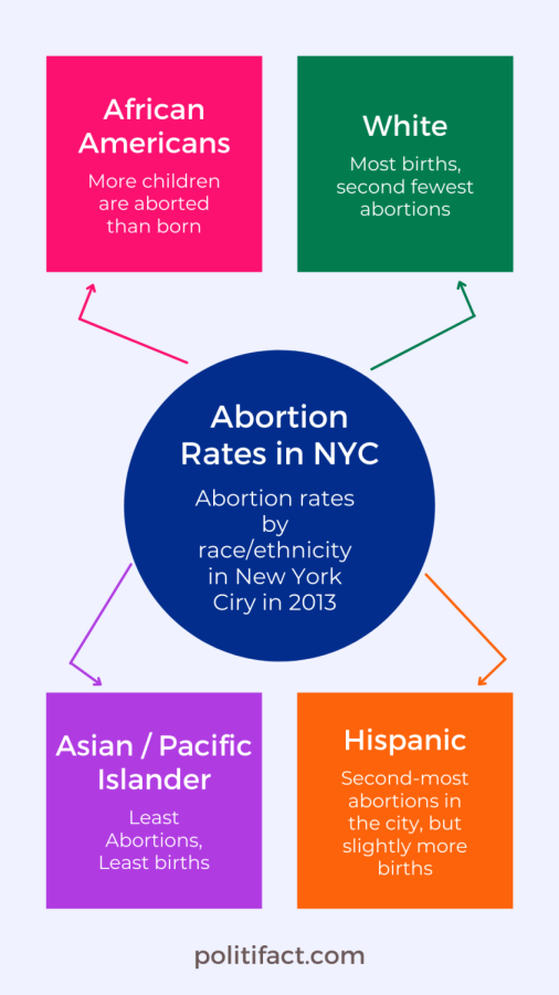 Case study by Politifact about abortion rates in New York City.