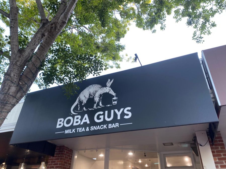 The exterior of the Boba Guys location in San Carlos. 
