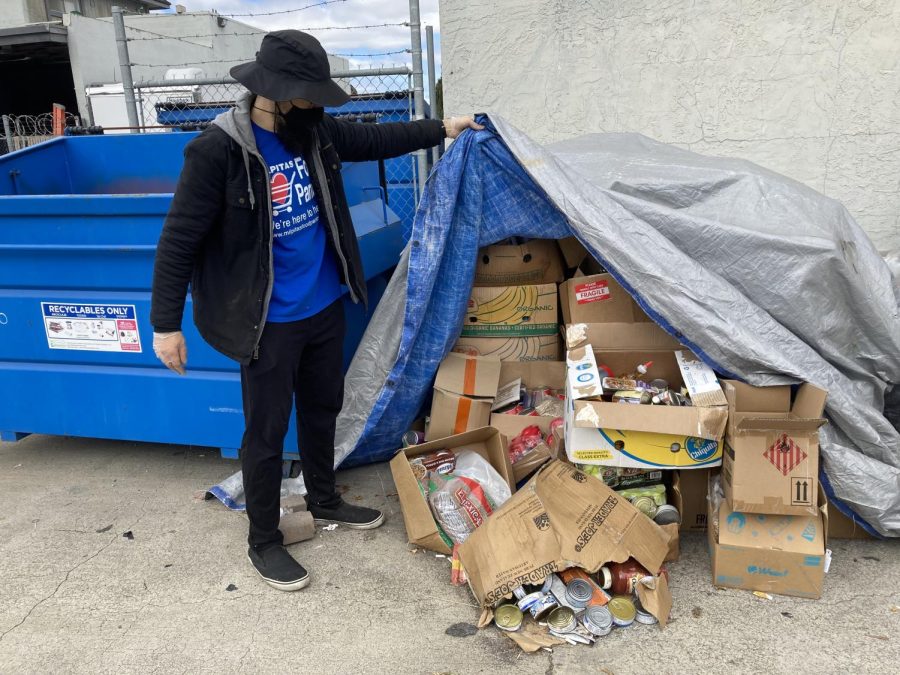Unsold products from supermarkets are donated to food organizations such as the Milpitas Food Pantry, but oftentimes the items have gone bad and must be composted. 