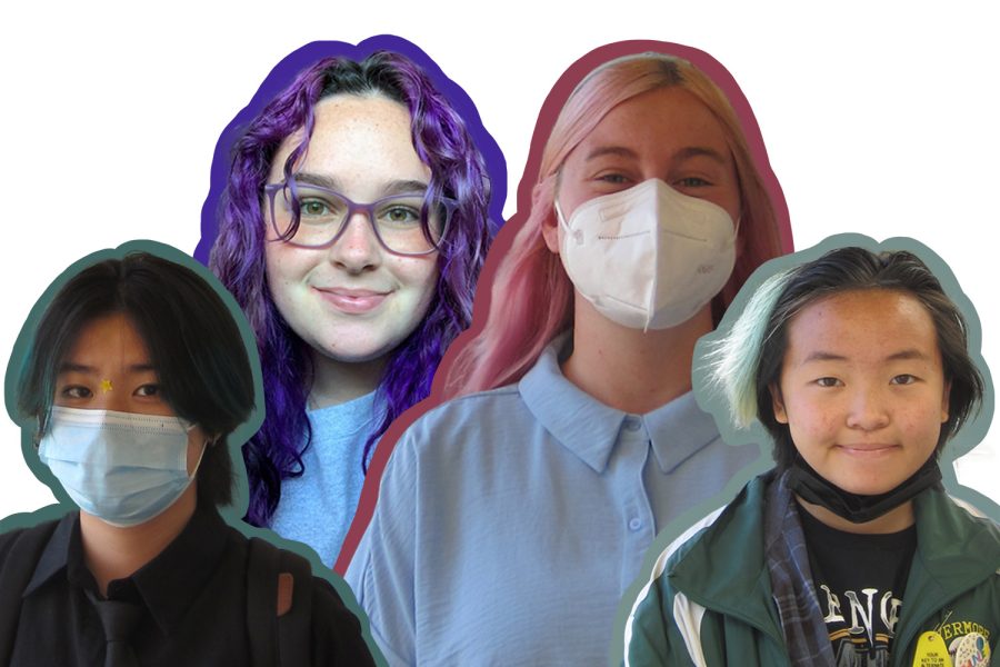 Students’ hair color radiates facets of their personality and shapes their identity.