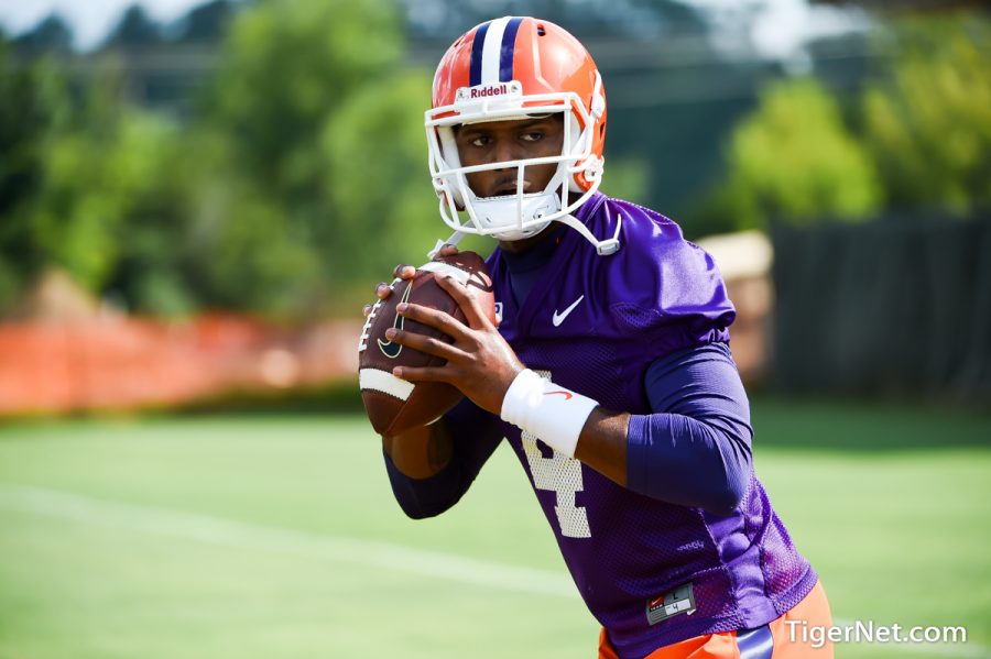 Deshaun+Watson+in+a+2016+practice+with+his+college+team%2C+the+Clemson+Tigers.+Watson+led+the+Tigers+to+a+College+Football+National+Championship+before+being+drafted+with+the+12th+overall+pick+to+the+Houston+Texans.