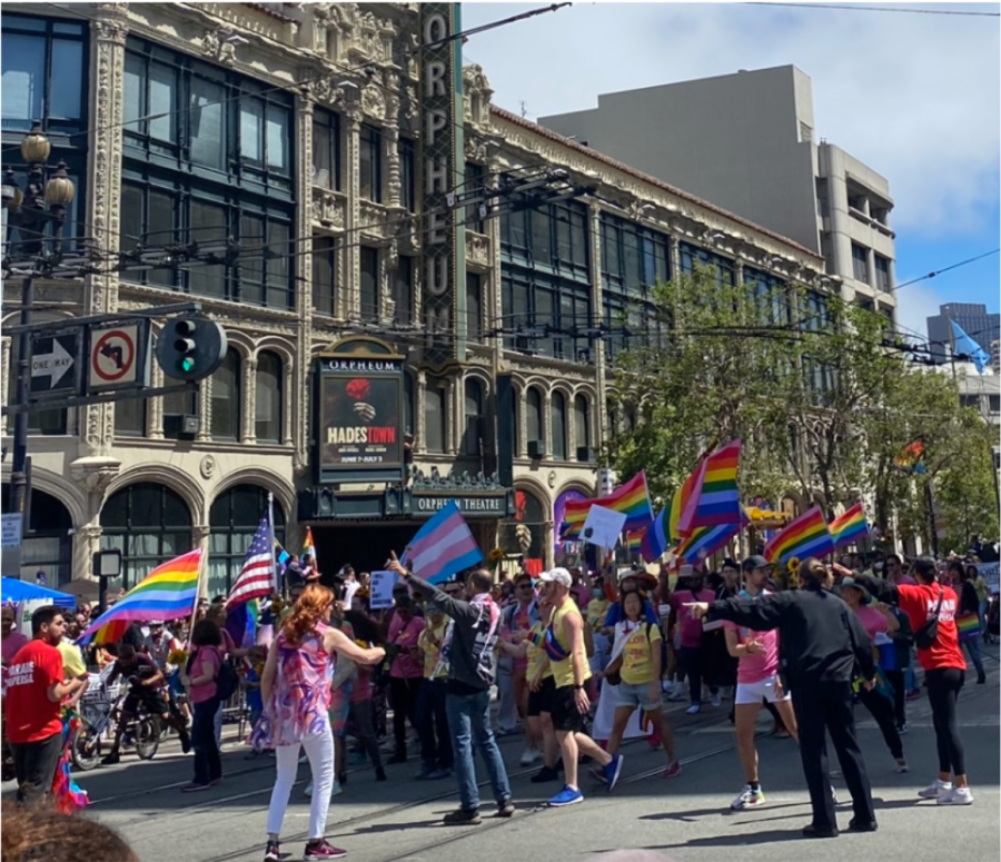 San Franciscos pride parade in June of 2022. 