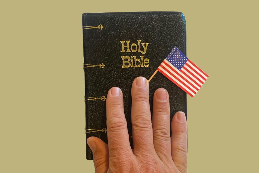 Only four presidents have chosen to swear in on a text other than the Bible; there is a lack of separation between religion and the government.