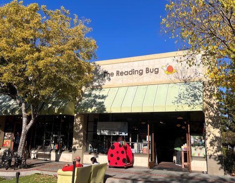 The Reading Bug is in one of the core parts of downtown San Carlos, located on Laurel Street.