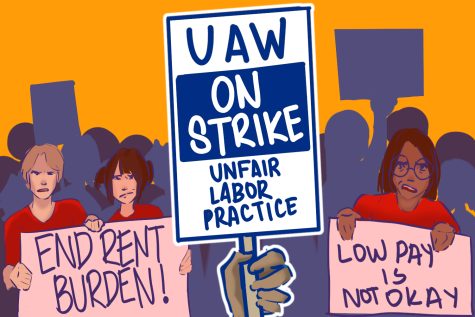 Cartoon: University of California employees go on strike