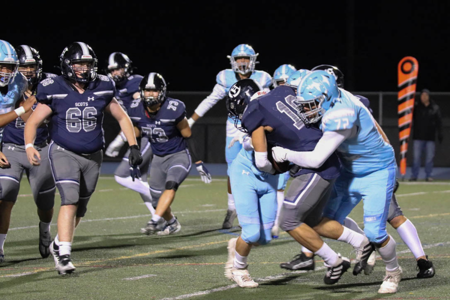 Live from the field: Knights escape Scots on senior night