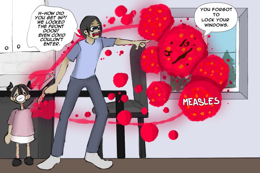 Cartoon: Growing measles threat