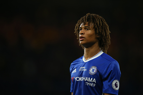 LONDON, ENGLAND - MAY 15: Nathan Ake of Chelsea during the Premier League match between Chelsea and Watford at Stamford Bridge on May 15, 2017 in London, England. (Photo by Catherine Ivill - AMA/Getty Images)