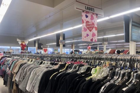 Thrift Center in San Carlos is a local thrift store where many basic garments can be found. “I mostly go to Savers and the San Carlos Thrift Center for in-person thrifting, but I also thrift online,” said junior Elisa Luo-Wimmer. 