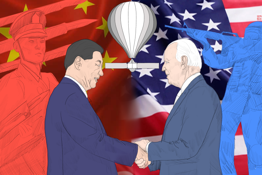 Diplomatic+relations+between+the+U.S.+and+China+have+become+nothing+short+of+icy+as+the+U.S.+shoots+down+a+Chinese+surveillance+balloon+over+South+Carolina+on+February+4.