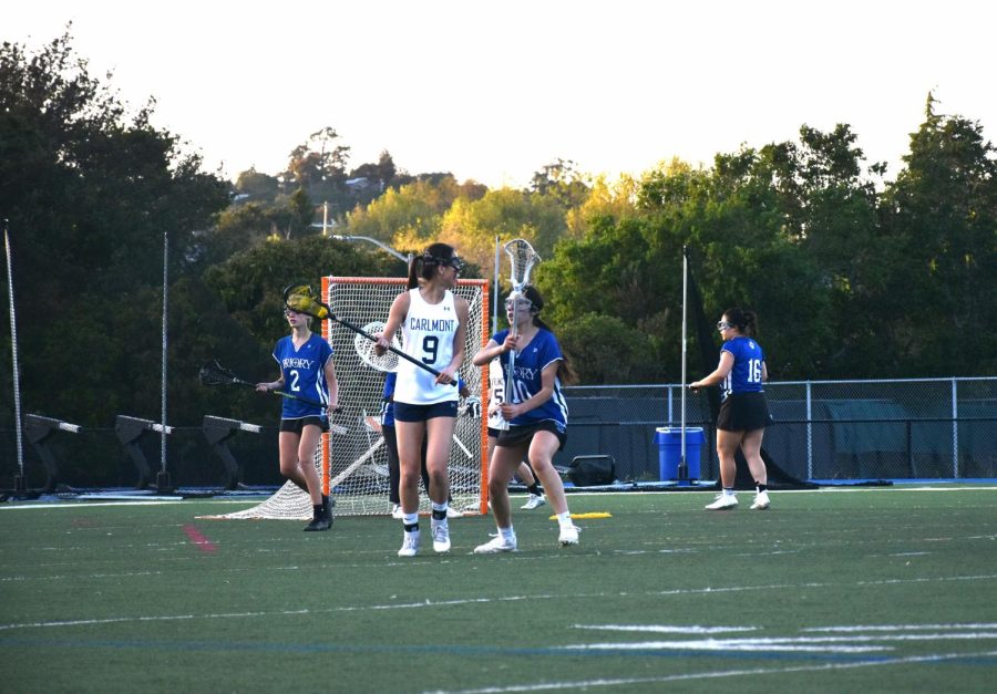 Live from the field: Varsity girls lacrosse fall to Woodside Priory on senior night