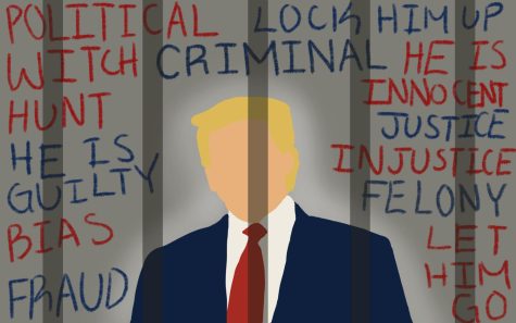 Dispute over Trumps arrest reflects the current political polarization of America as there is a large disparity between the beliefs of Democrats and Republicans over whether Trump is guilty.