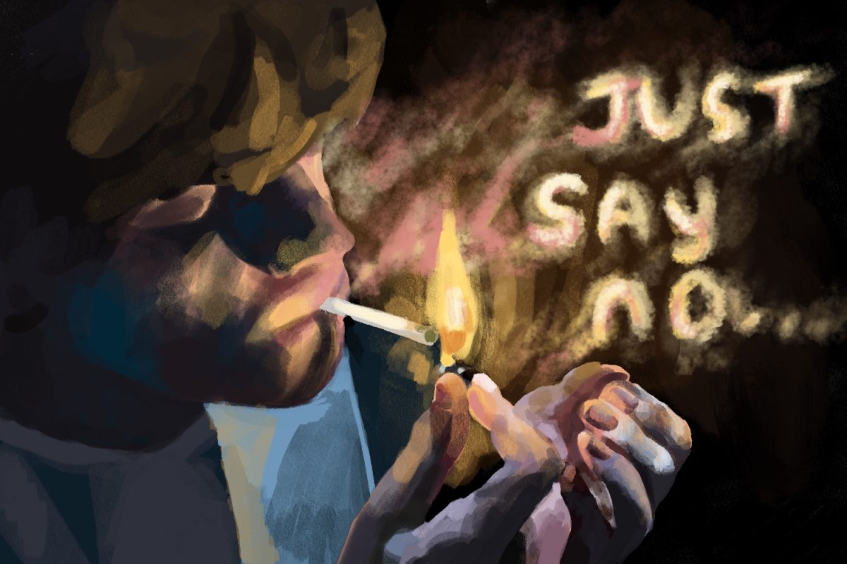 Just say no was a slogan coined during the War on Drugs by President Richard Nixon. Recent research shows the just say no campaign may be less effective than initially intended.
