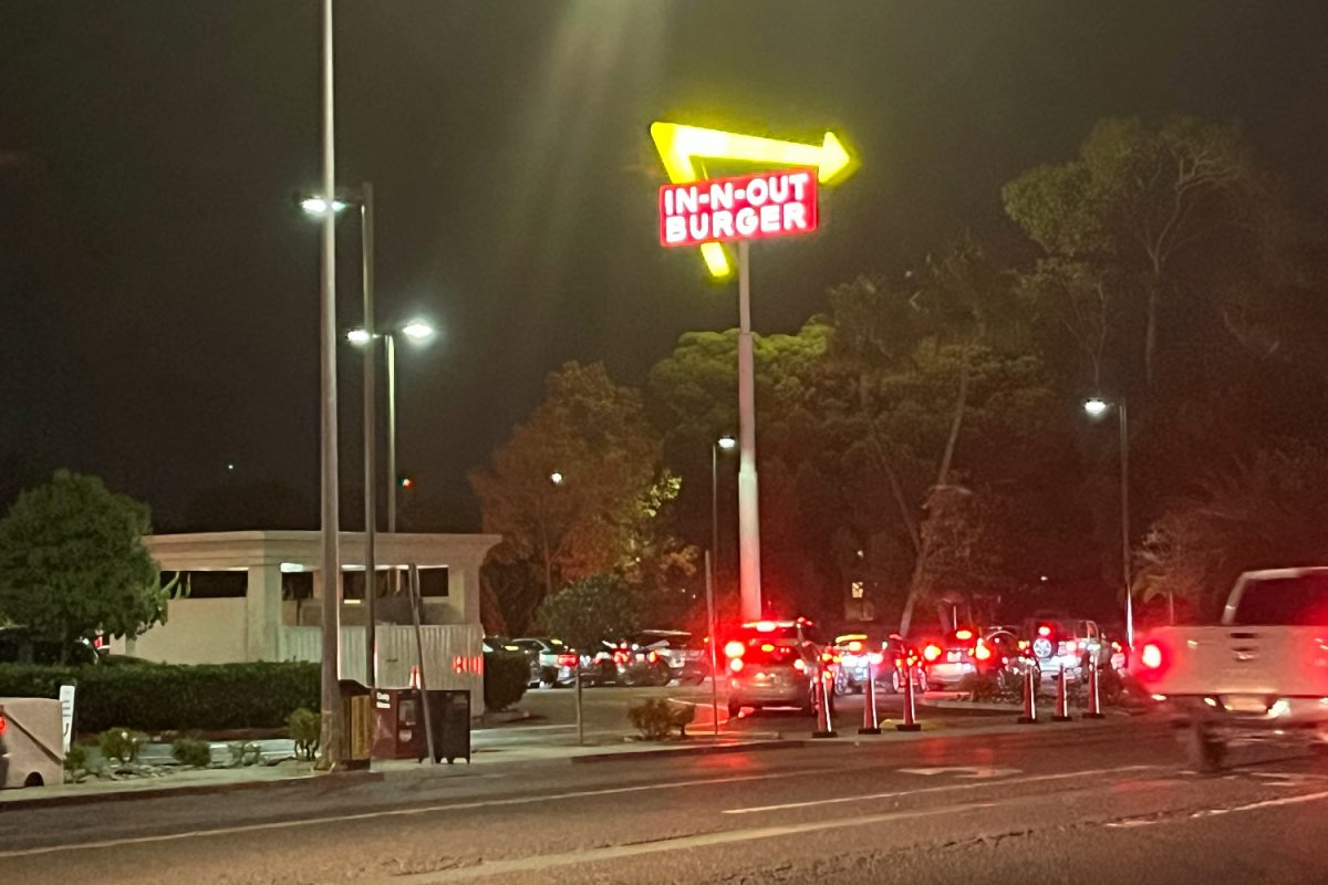 In-N-Out is a popular place that many students cherish. Student often congregate and have fun with each other.