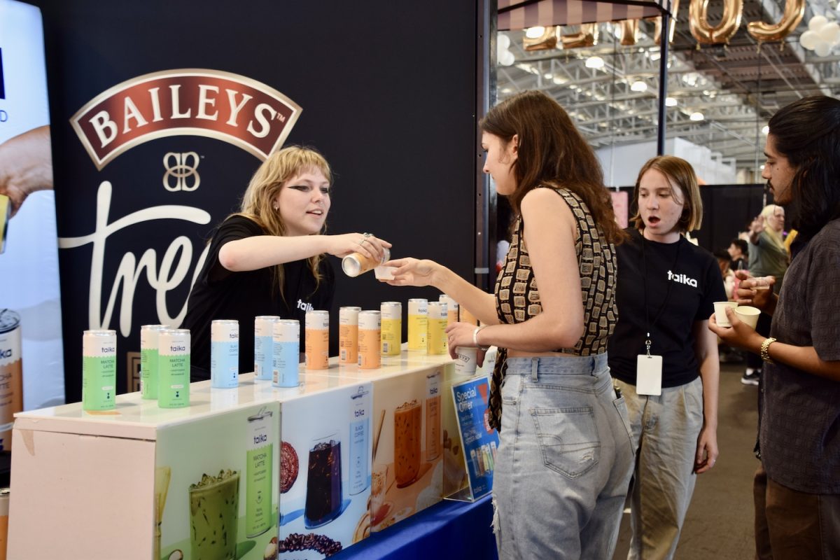 Baileys shares their irish cream coffee with attendees who are 21 or over. Theres a lot of variety. Theres a little bit of everything. Theres tea, theres chai, theres coffee. So overall, its a great event, said Sev Bastilyan, an attendee of the festival.