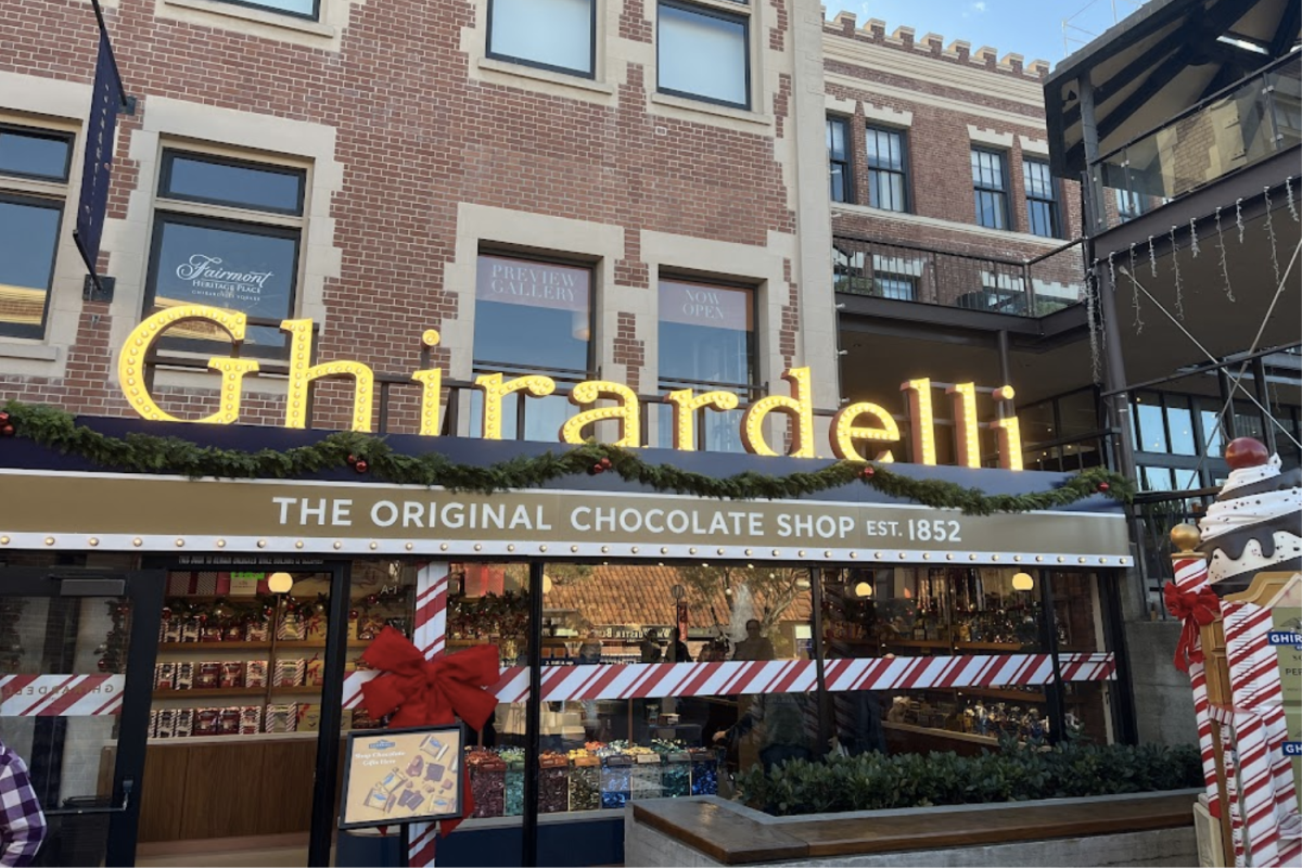 Ghirardelli+Square+has+an+ice+cream%2Fchocolate+shop.+The+ice+cream+shop+is+an+iconic+town+favorite+for+many+San+Francisco+residents+and+tourists.+I+used+to+bring+my+kids+there+for+sundaes+on+the+last+day+of+summer%2C+and+now+I+bring+them+and+their+kids.+Its+a+nice+family+tradition+that+we+created%2C+said+San+Francisco+resident+Cathy+Gerstbacher.