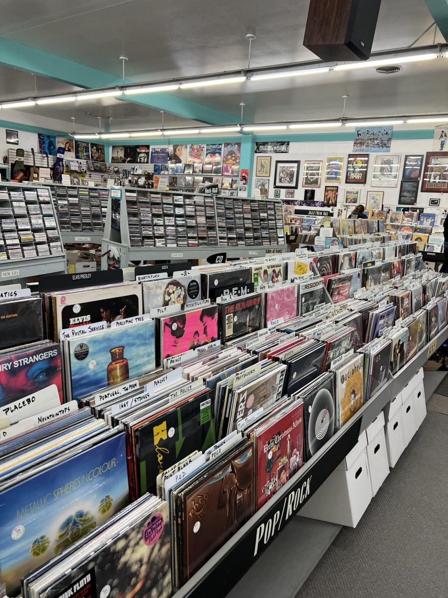 Vinyl Solution Records in San Mateo attracts hundreds of recurring customers weekly. They sell most of their inventory through great used vinyl deals