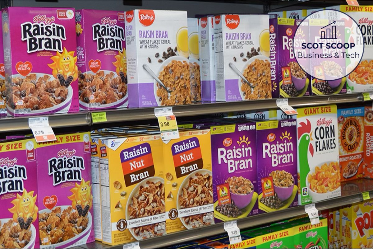 Many cereal companies, including Kellogg’s, have used shrinkflation to maintain profit margins. 