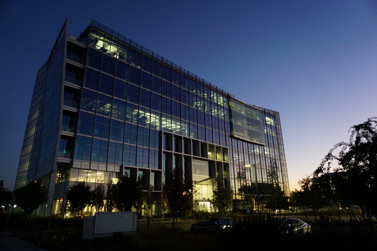 Google office in Sunnyvale, California. Eighty people participated in the protest on Tuesday.