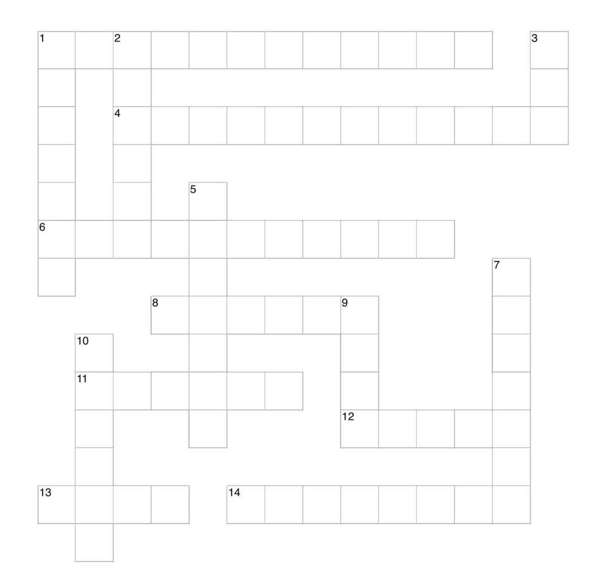 Crossword: American Politicians