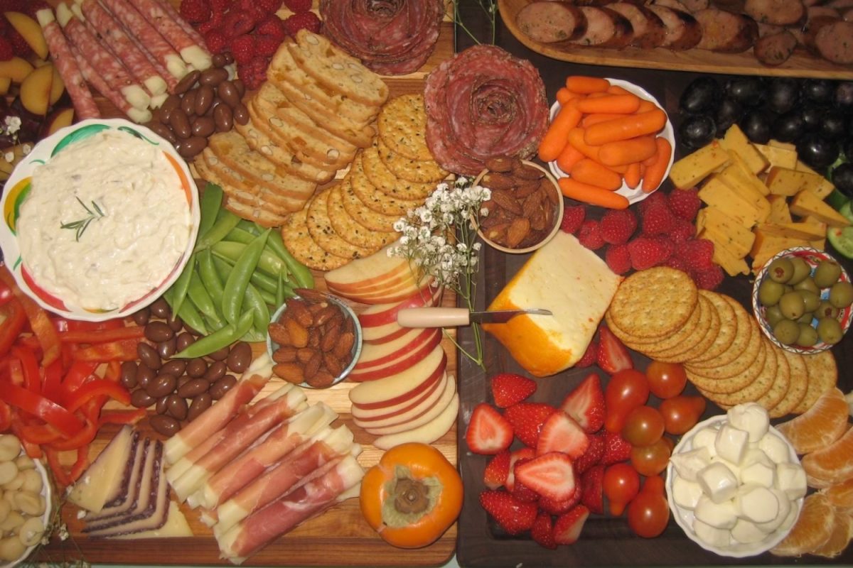 In Photo: Charcuterie and cheer