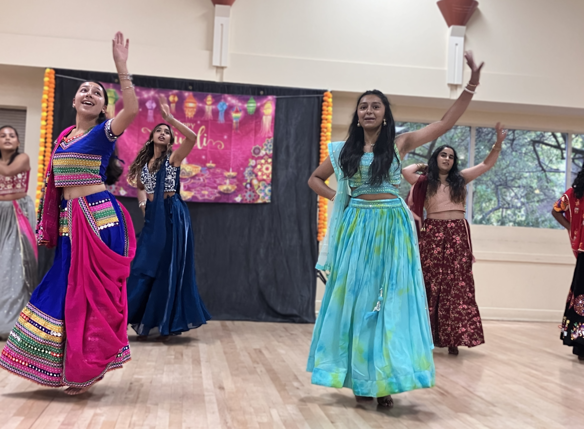 Carlmont's Indian Club performed a dance to the song "Gallan Goodiyaan" at Belmont's Diwali Festival, hosted in Twin Pines Park.