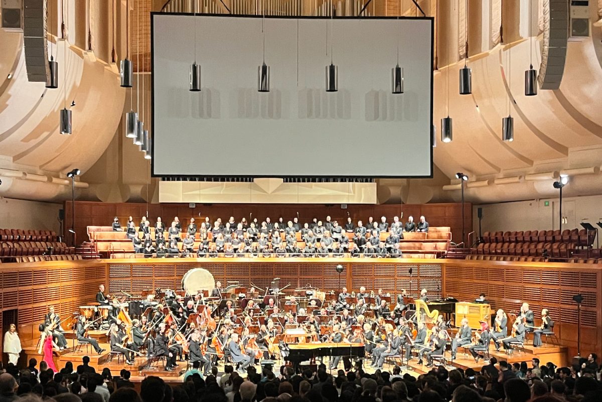 "Music From Studio Ghibli" is conducted by Joe Hisaishi and performed by both the orchestra and choir on Sept. 8, 2024.