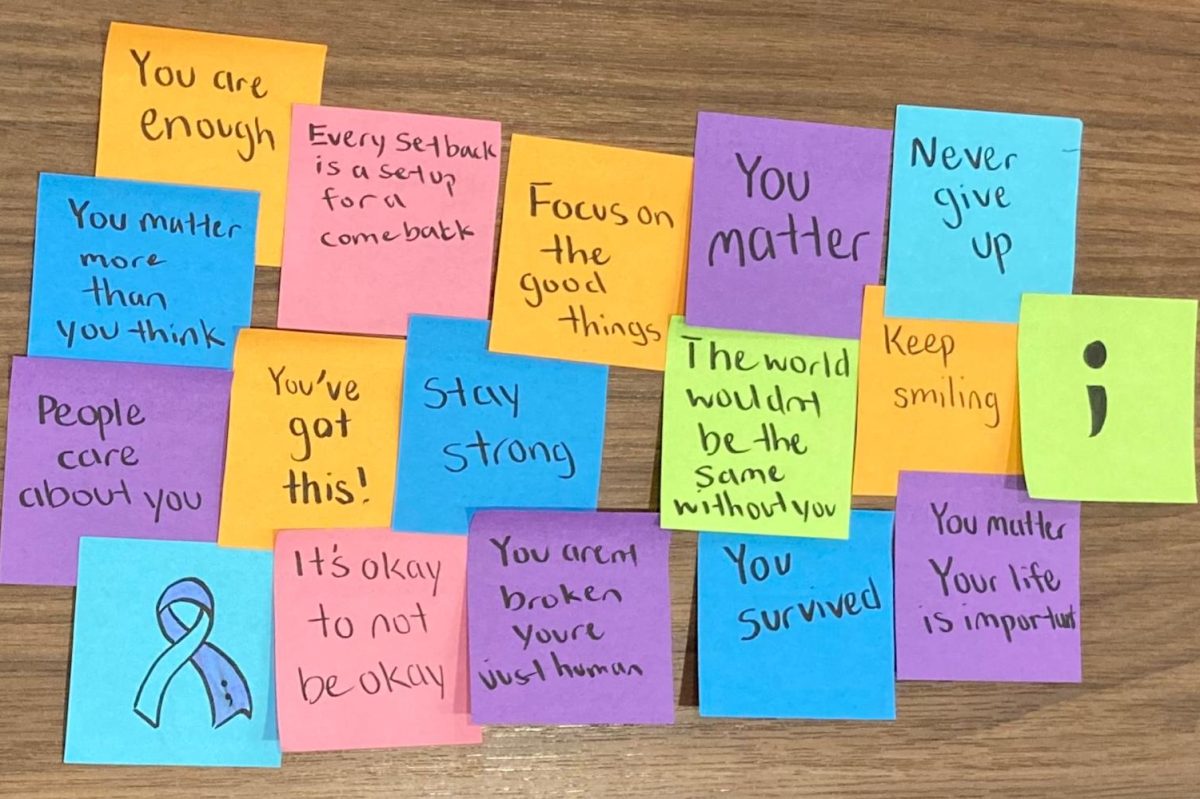 San Mateo County has been encouraging residents to stay positive throughout the month as part of their "Love Over Loneliness" suicide prevention initiative. 