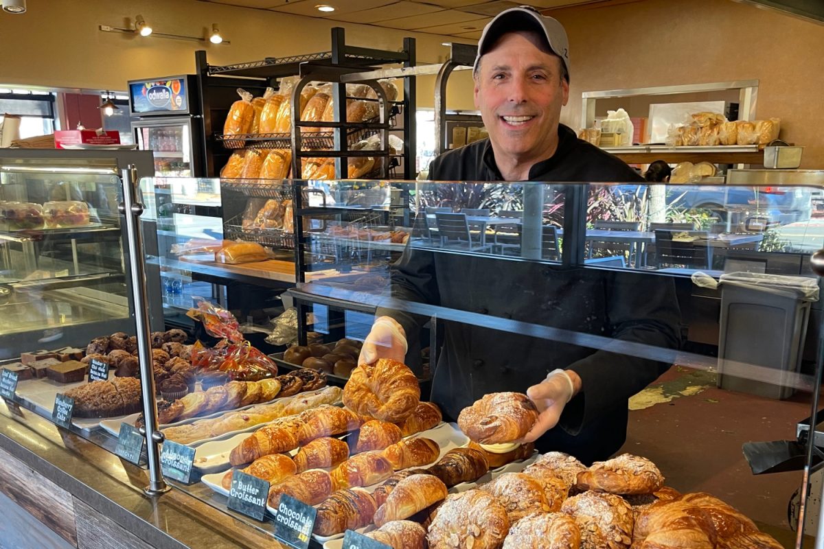 Posh Bakery's owner and baker serves customers freshly baked croissants and other sweet treats. "I will always enjoy seeing smiles on customers' faces when eating our baked goods," Ottoveggio said. 

