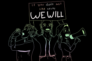 Youth activism has been prominent especially in modern times with youth being a driving force behind movements advocating for things like climate change.