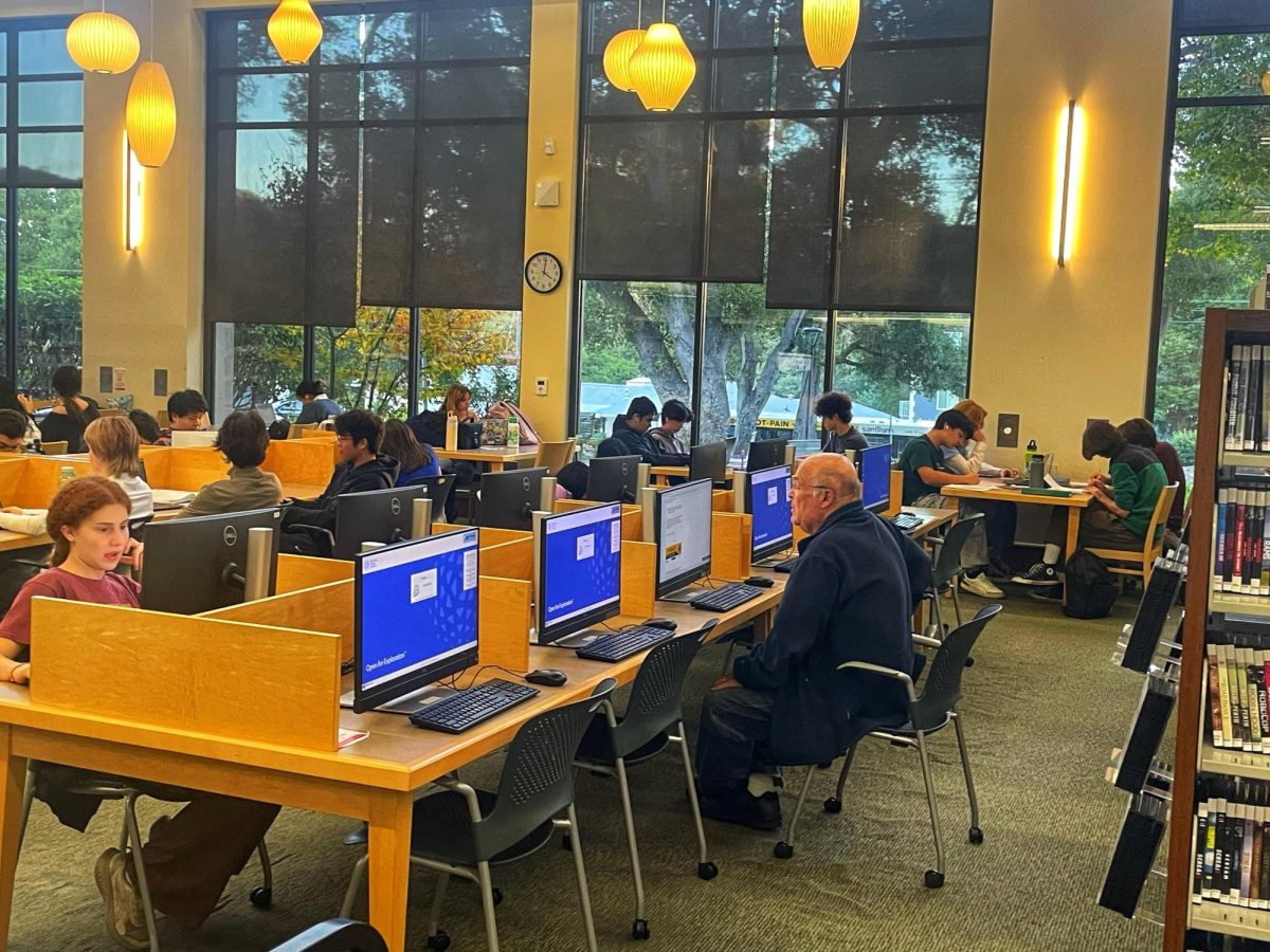 The Belmont Library serves as a common third place for many adolescents. “Third places bring my mood to be more calm and my stress levels to go down because they’re a nice place to unwind," said freshman Alexander Kan.