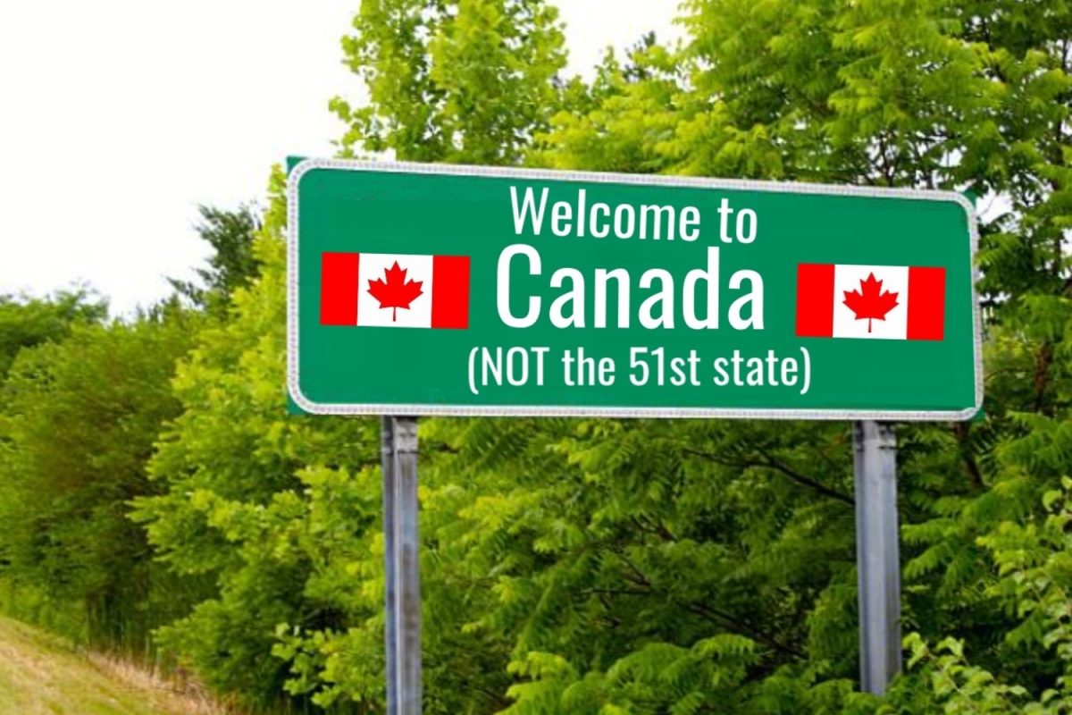 A common highway sign marks the U.S.-Canada border. The idea of Canada becoming the 51st state isn’t just unnecessary—it ignores the nation’s unique identity, governance, and culture.