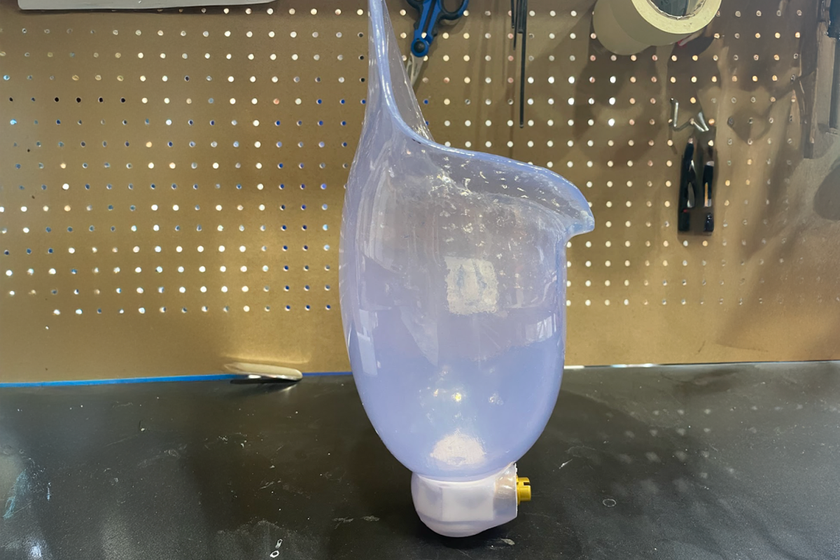 At Applied Clinic, the first stage of fitting a prosthetic begins with creating a precise mold of the residual limb. This mold ensures a custom fit, forming the foundation for a comfortable and functional prosthetic.