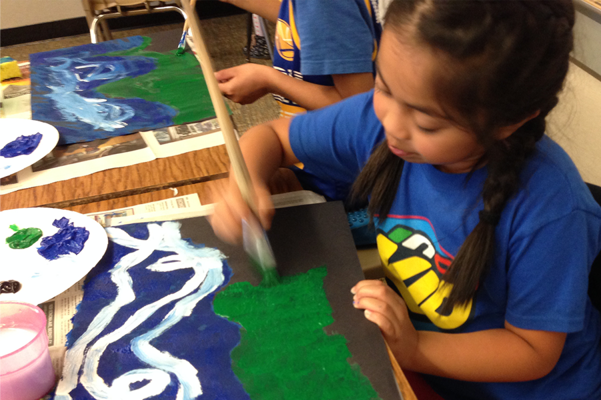 I was so proud that my mom volunteered during my elementary school's art program, "Art in Action." She went to art school, so I believed that was what I would do as well. But as I got older, art wasn't my top priority; it was just something I would tell people I "used to do."