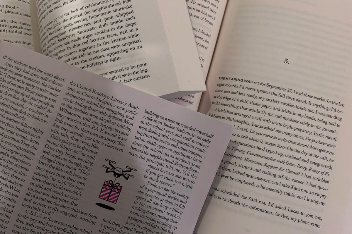 A few of the texts I'm currently reading, free of academic pressure. In my pile, I have Chanel Miller's "Know My Name," a January copy of The New Yorker, and "The Best American Essays," edited by Jia Tolentino. 