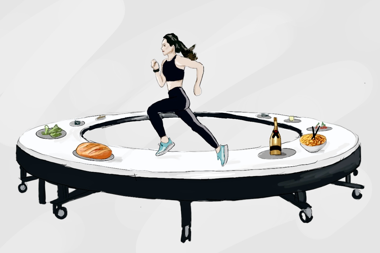 Janet Gahegen, a long-time athlete, has completed multiple Ironman competitions after years of long-distance running. She competes at a competitive level while managing severe celiac disease, which makes her everyday life a challenge.