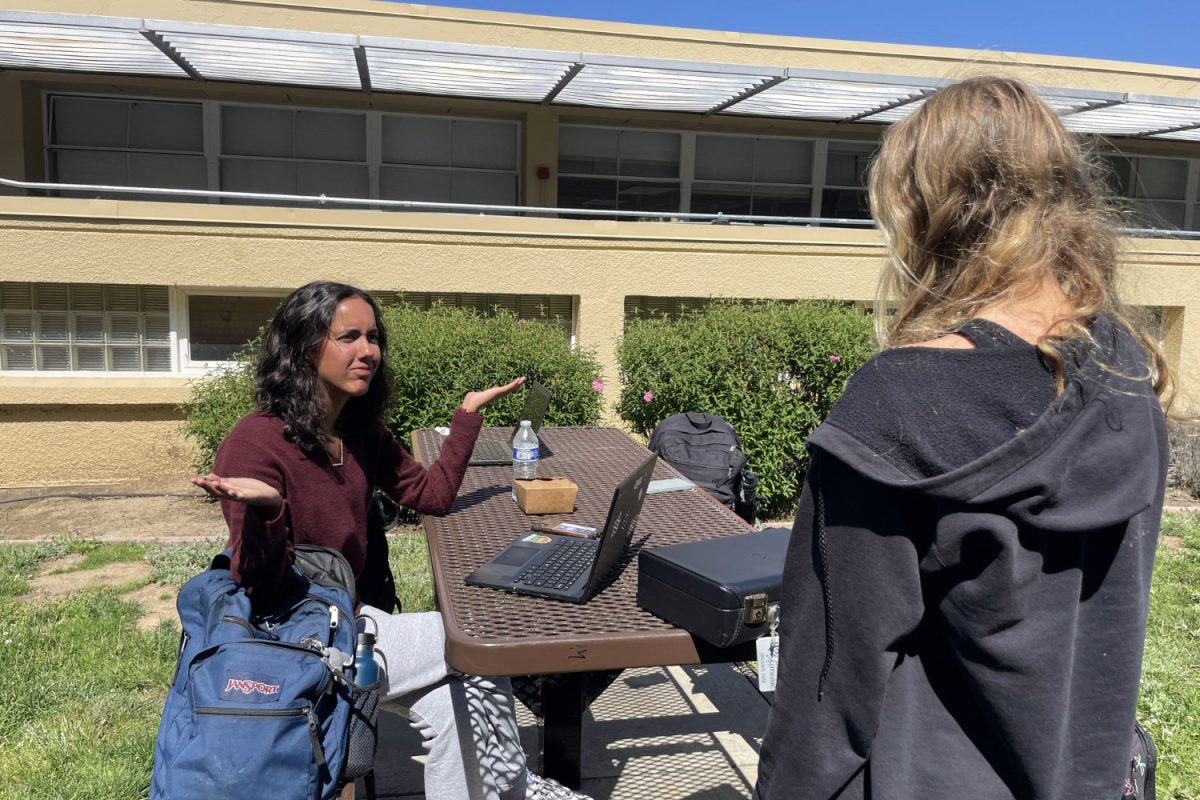 A student expresses their confusion after hearing a slang word they are unfamiliar with in conversation. Sometimes talking to people can be hard when you don’t understand their vocabulary, which can make conversations with people of a different generation challenging.