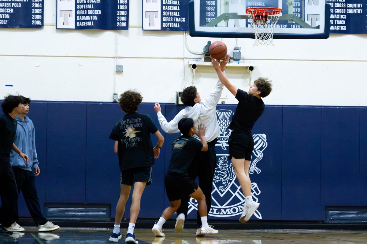A player from Shivers, the senior team, goes up for a play during the Mini Madness finals, an event organized by the Associated Student Body (ASB).